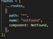 image 2: error page in common router