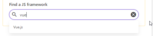 input to search